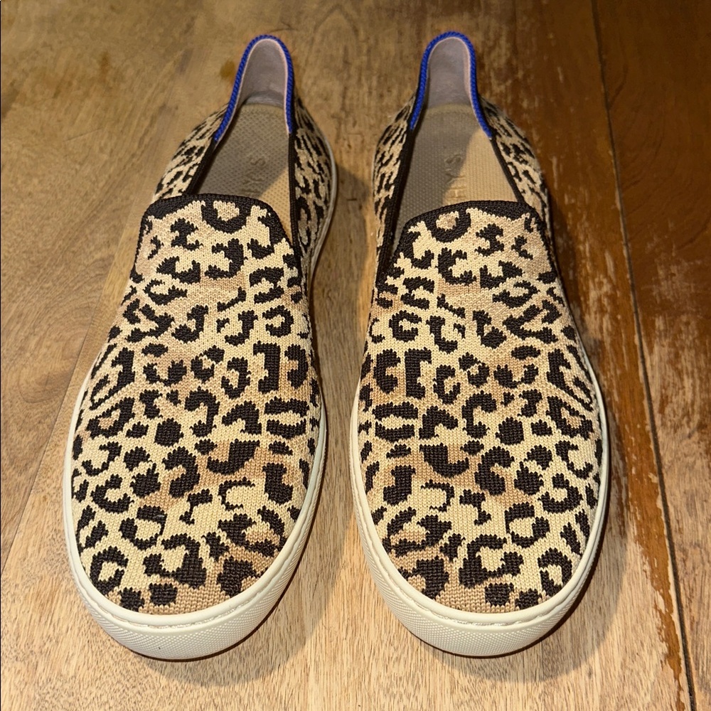 Rothy’s The Original Slip On Sneaker Leopard Print